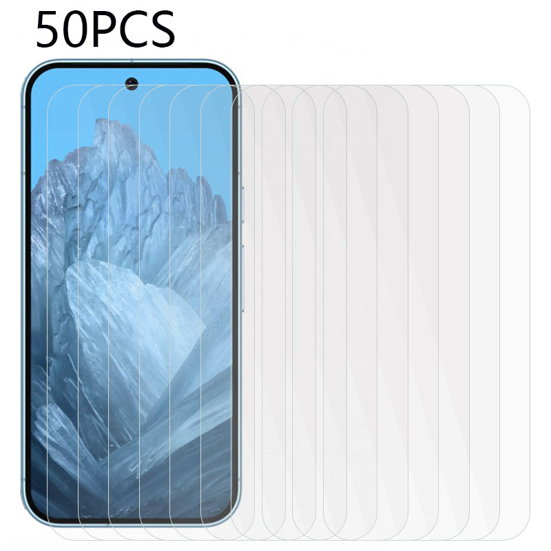 50PCS For Google Pixel 9 Screen Protector 2.5D Tempered Glass Film 0.3mm Thickness 50PCS For Google Pixel 9 Screen Protector 2.5D Tempered Glass Film 0.3mm Thickness